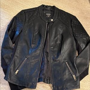 Women's Black Leather Jacket